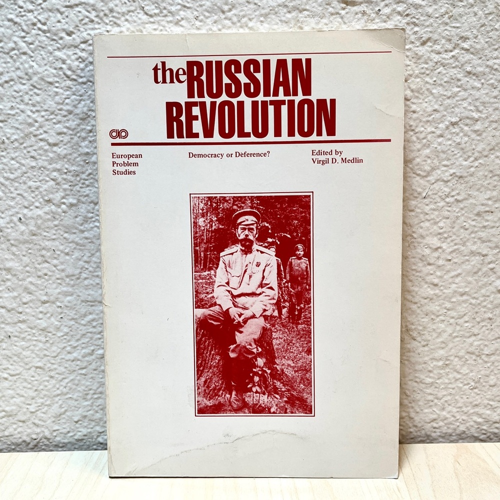 The Russian Revolution. 1974. European Studies. Vintage. Rare. EUC.